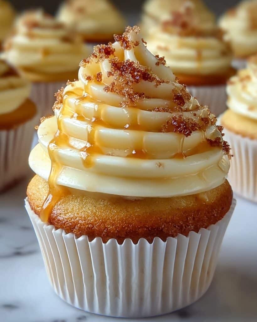 Decadent Vanilla Bean Crème Brûlée Cheesecake Cupcakes Recipe