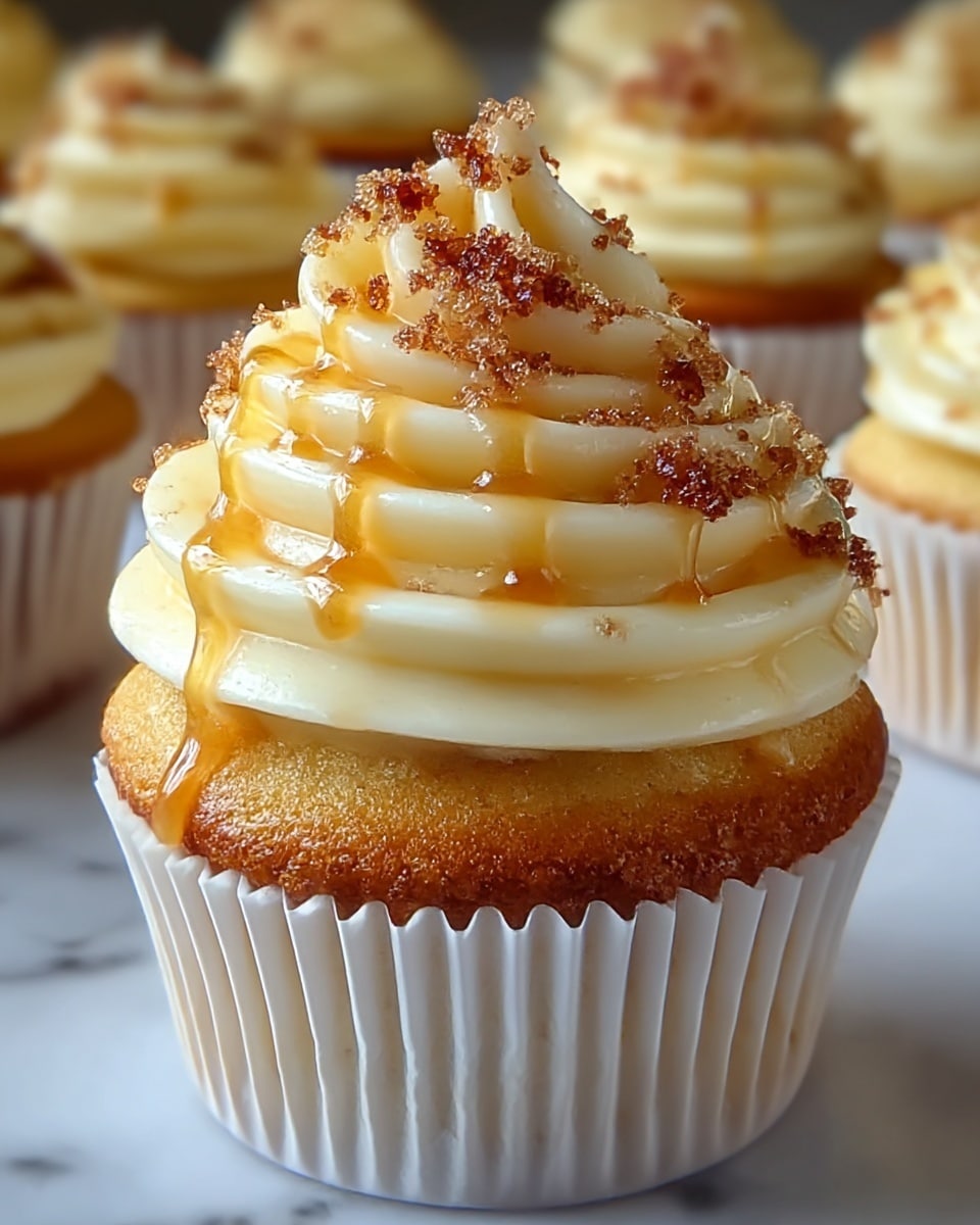 Decadent Vanilla Bean Crème Brûlée Cheesecake Cupcakes Recipe