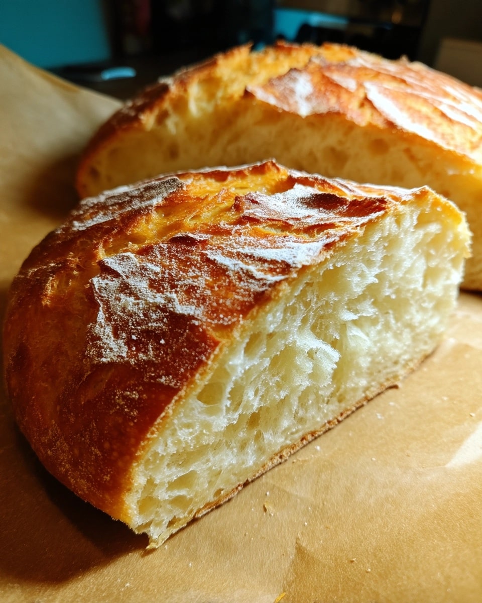 No Knead Artisan Bread Recipe