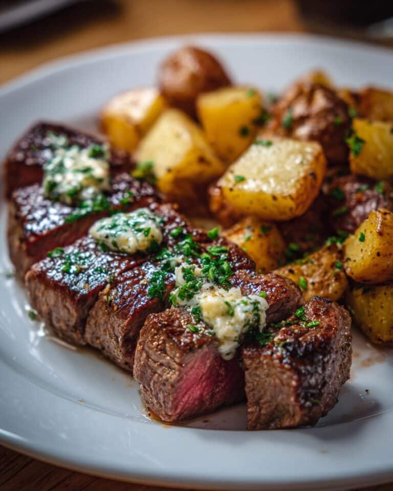 Beefy Garlic Butter Rice Casserole Recipe