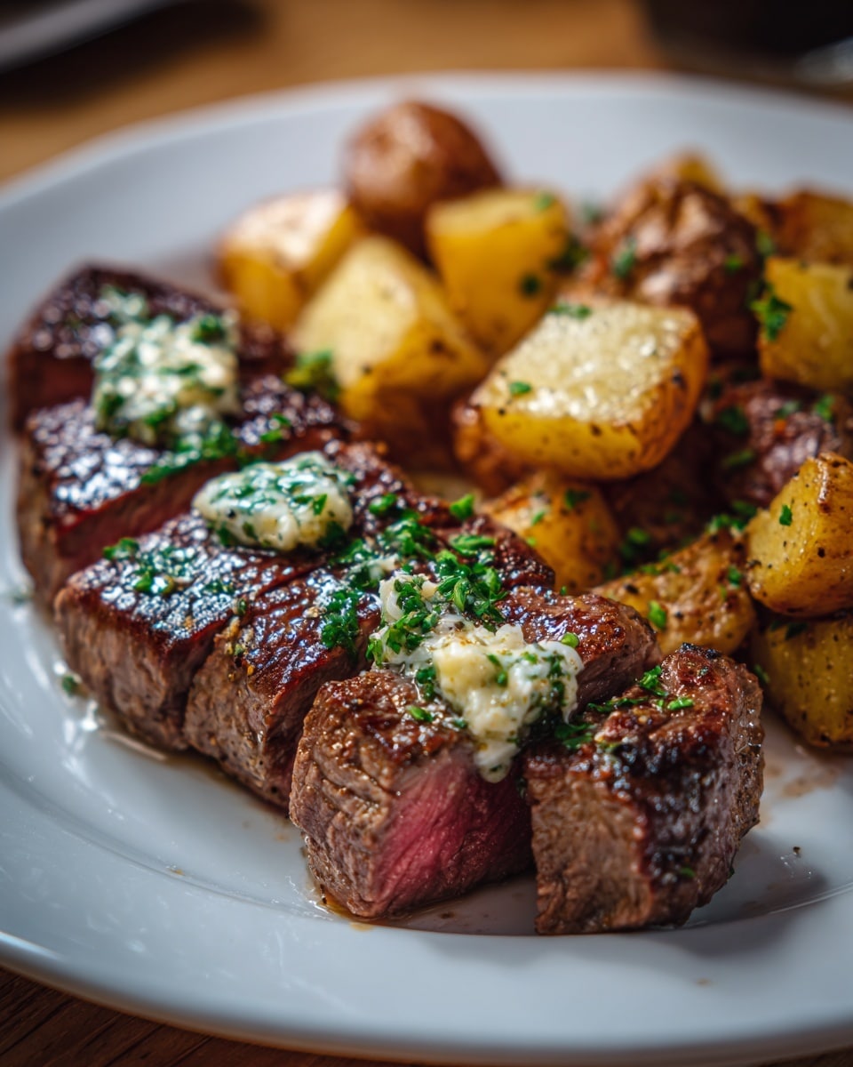 Beefy Garlic Butter Rice Casserole Recipe - Recipe Image