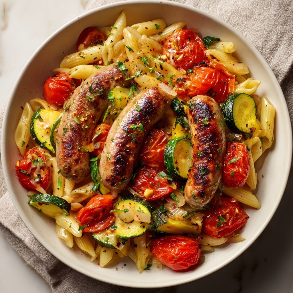 Sausage, Broccoli & Chilli Pasta Recipe - Recipe Image