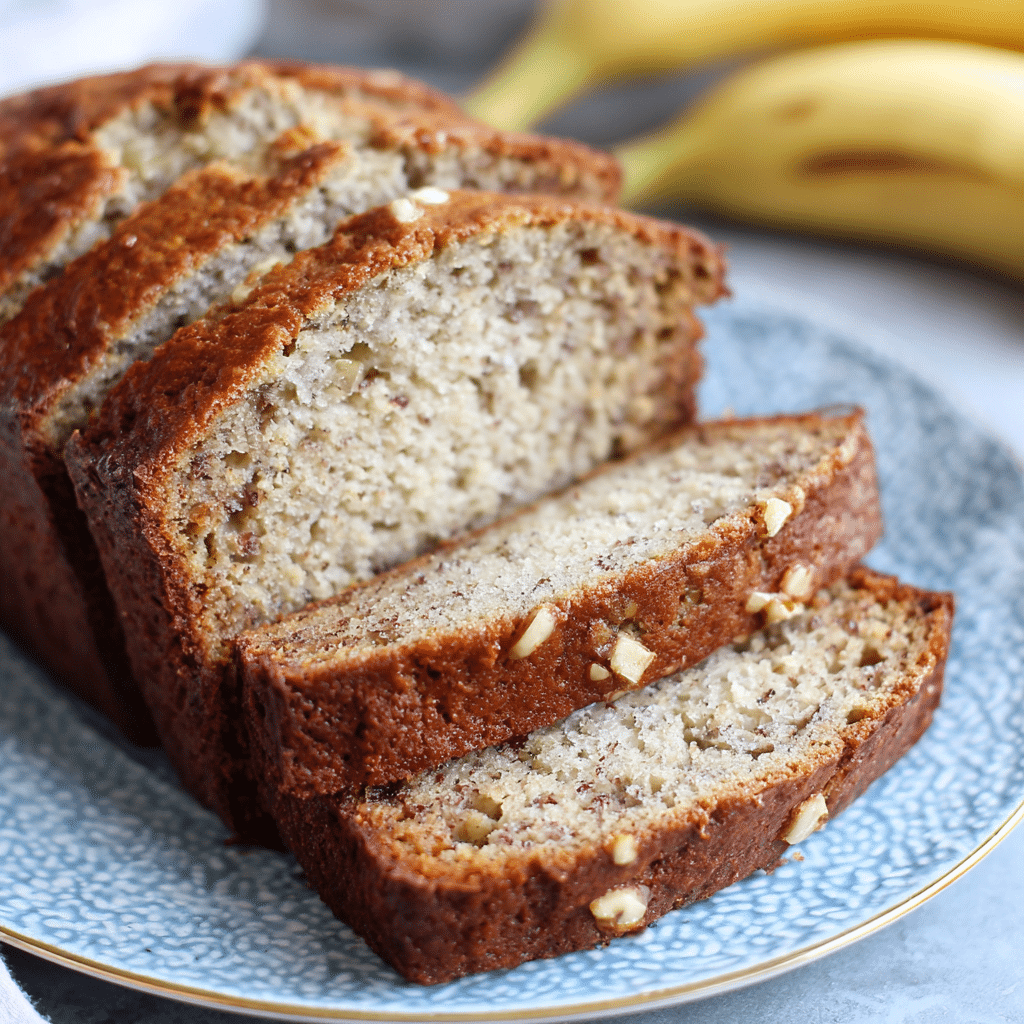 Best Easy Banana Bread Recipe - Recipe Image
