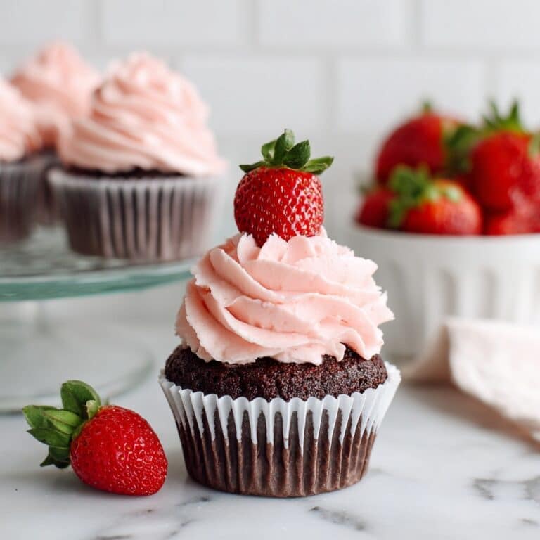 Strawberry Buttercream Frosting Recipe