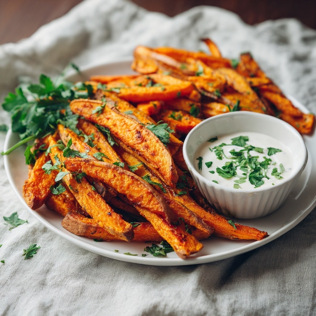 Jamaican Jerk Sweet Potato Fries Recipe - Recipe Image
