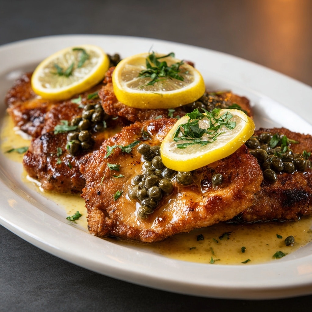 Mediterranean Style Chicken Piccata Recipe