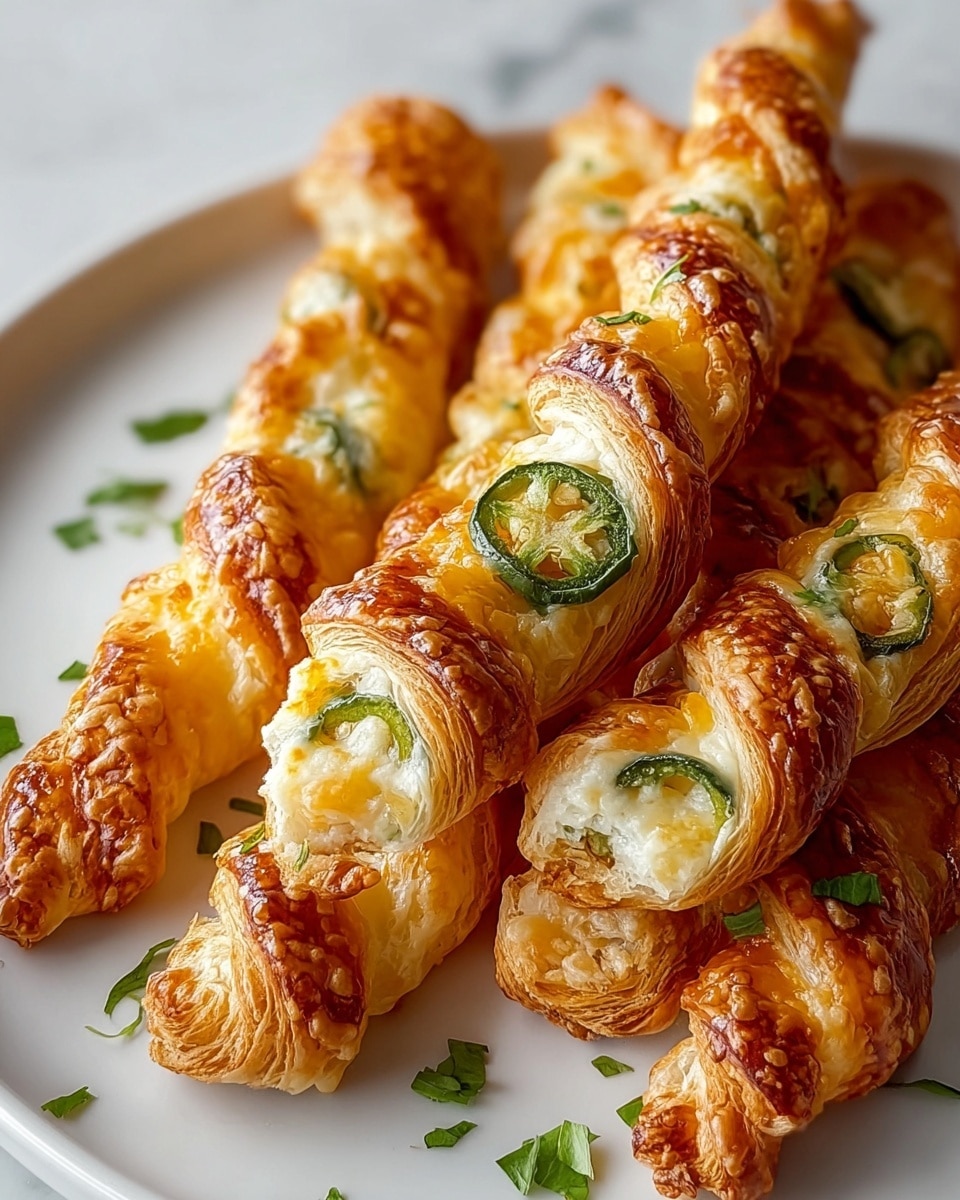 Spicy Jalapeno Popper Twists Recipe - Recipe Image