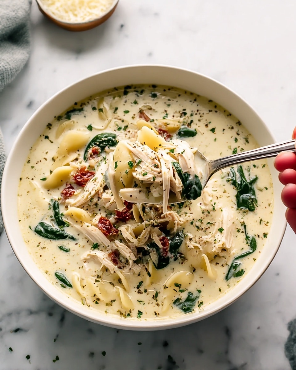 Quick White Lasagna Soup Recipe - Recipe Image