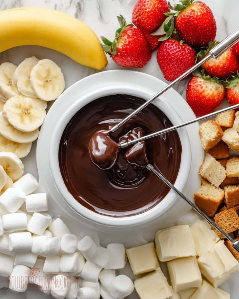Melting Pot Chocolate Fondue Recipe