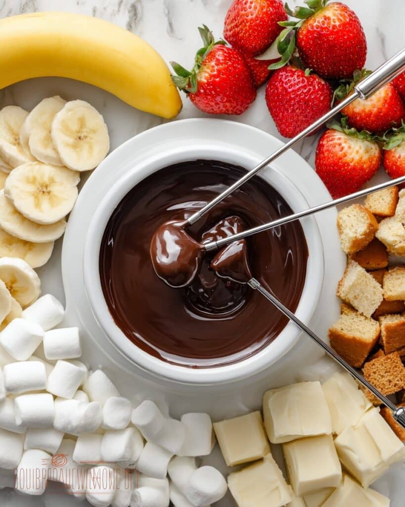 Melting Pot Chocolate Fondue Recipe