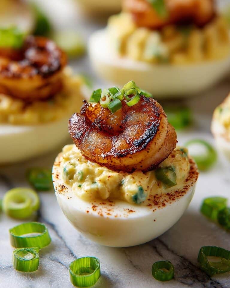 Cajun Shrimp Deviled Eggs Recipe