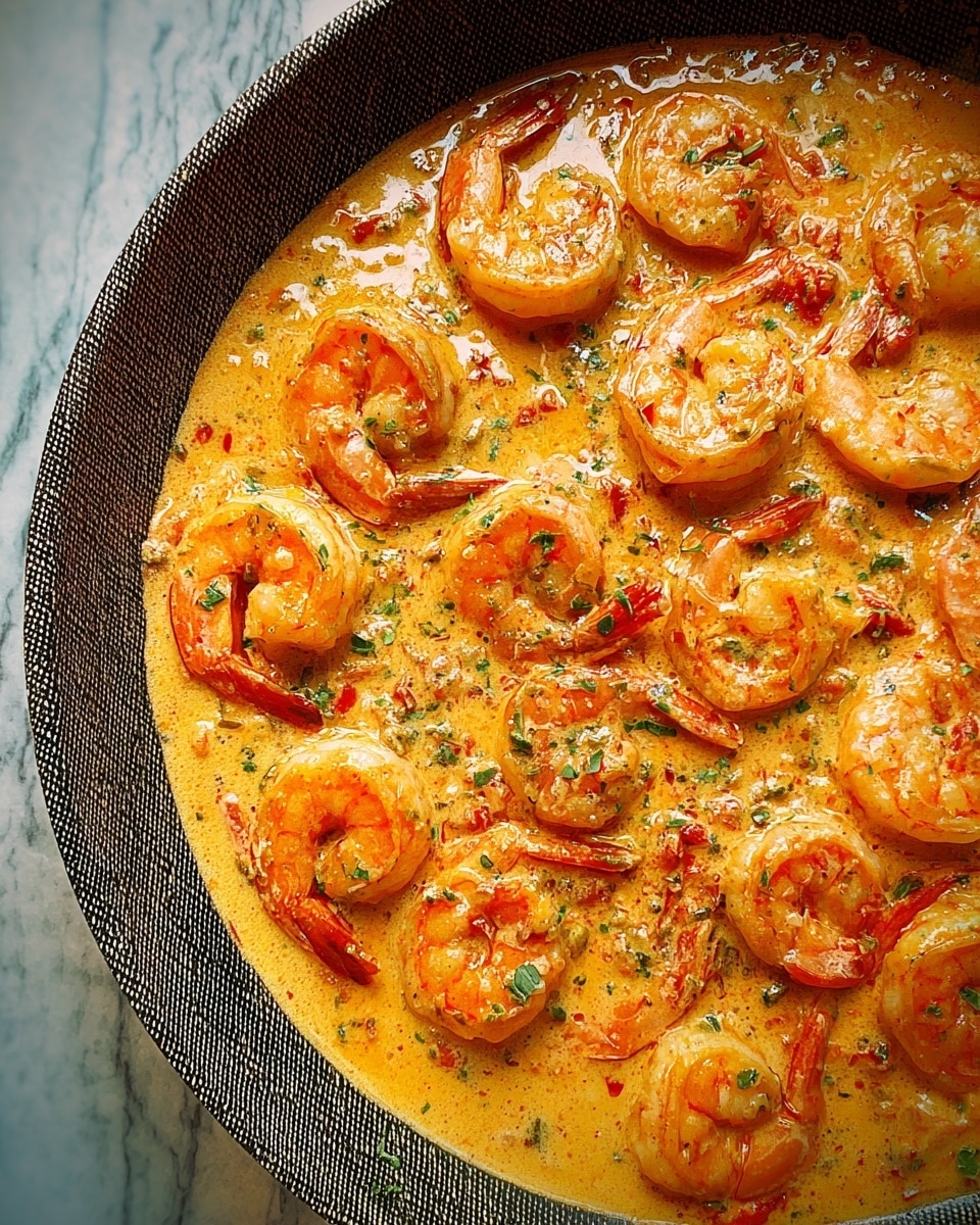 Creamy Garlic Shrimp Recipe - Recipe Image