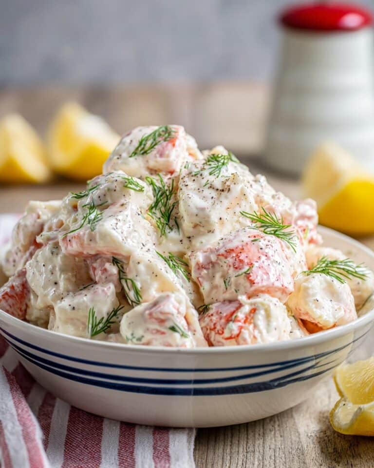Crab Salad with Old Bay and Fresh Dill Recipe