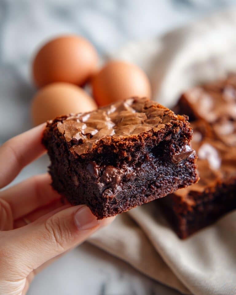 Homemade Brown Sugar Cocoa Brownies Recipe