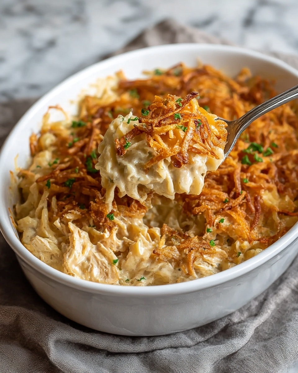 French Onion Orzo Bake Recipe - Recipe Image