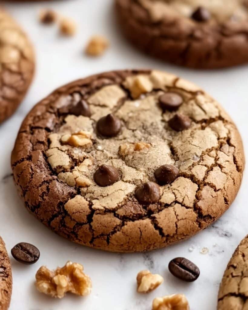 Brown Butter Coffee Toffee Cookies Recipe