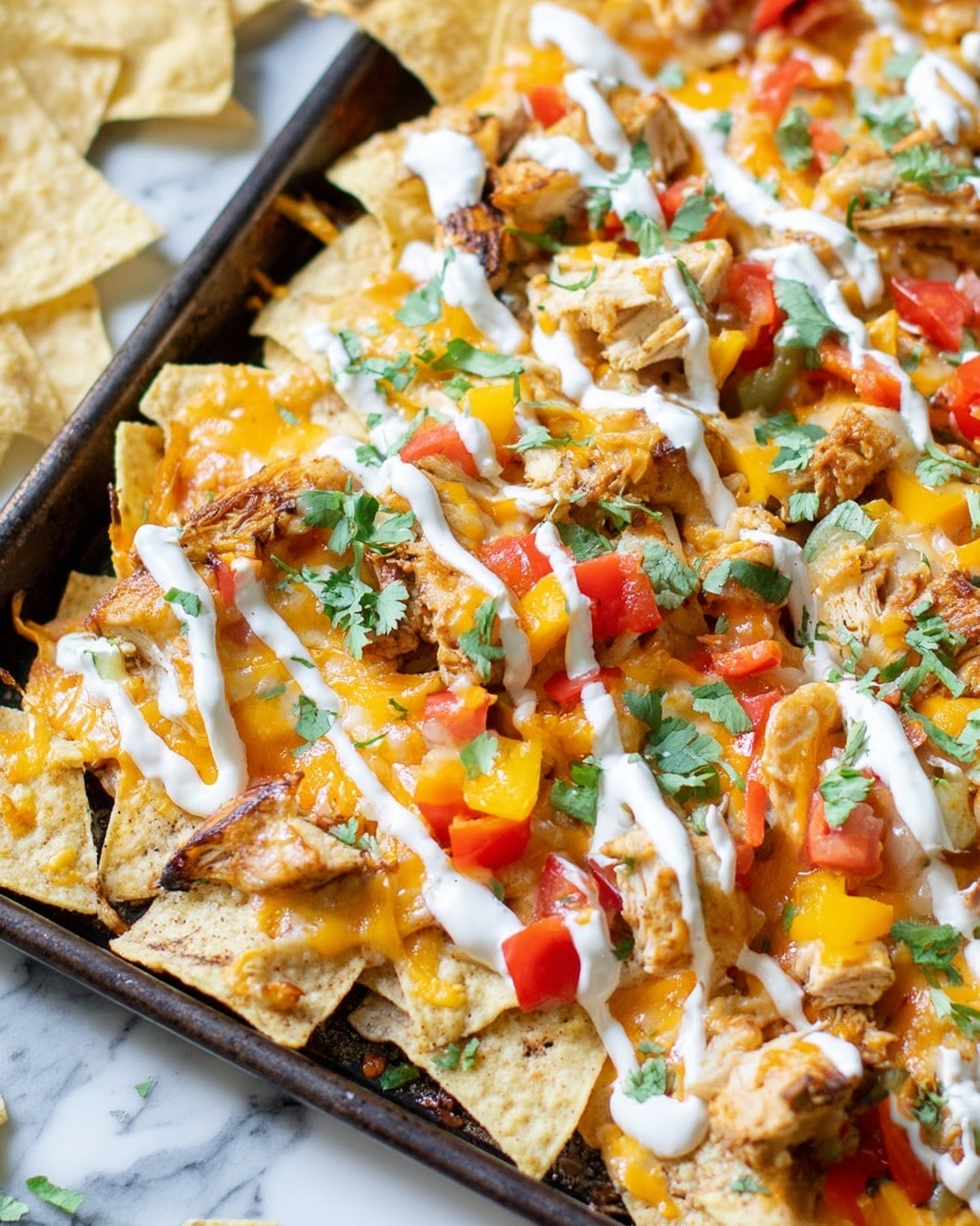Chicken Fajita Nachos Recipe - Recipe Image