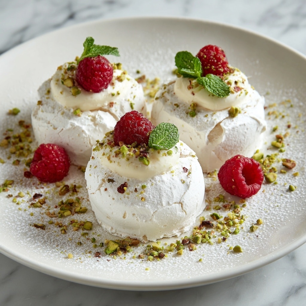 Red Velvet Pavlova Bombs Recipe - Recipe Image