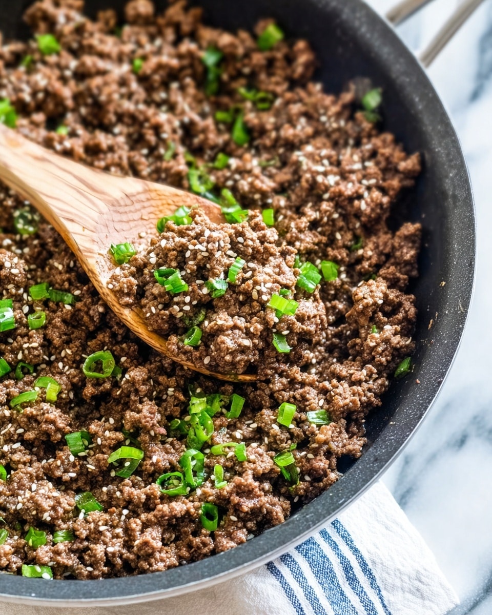 Easy Ground Beef Bulgogi Recipe