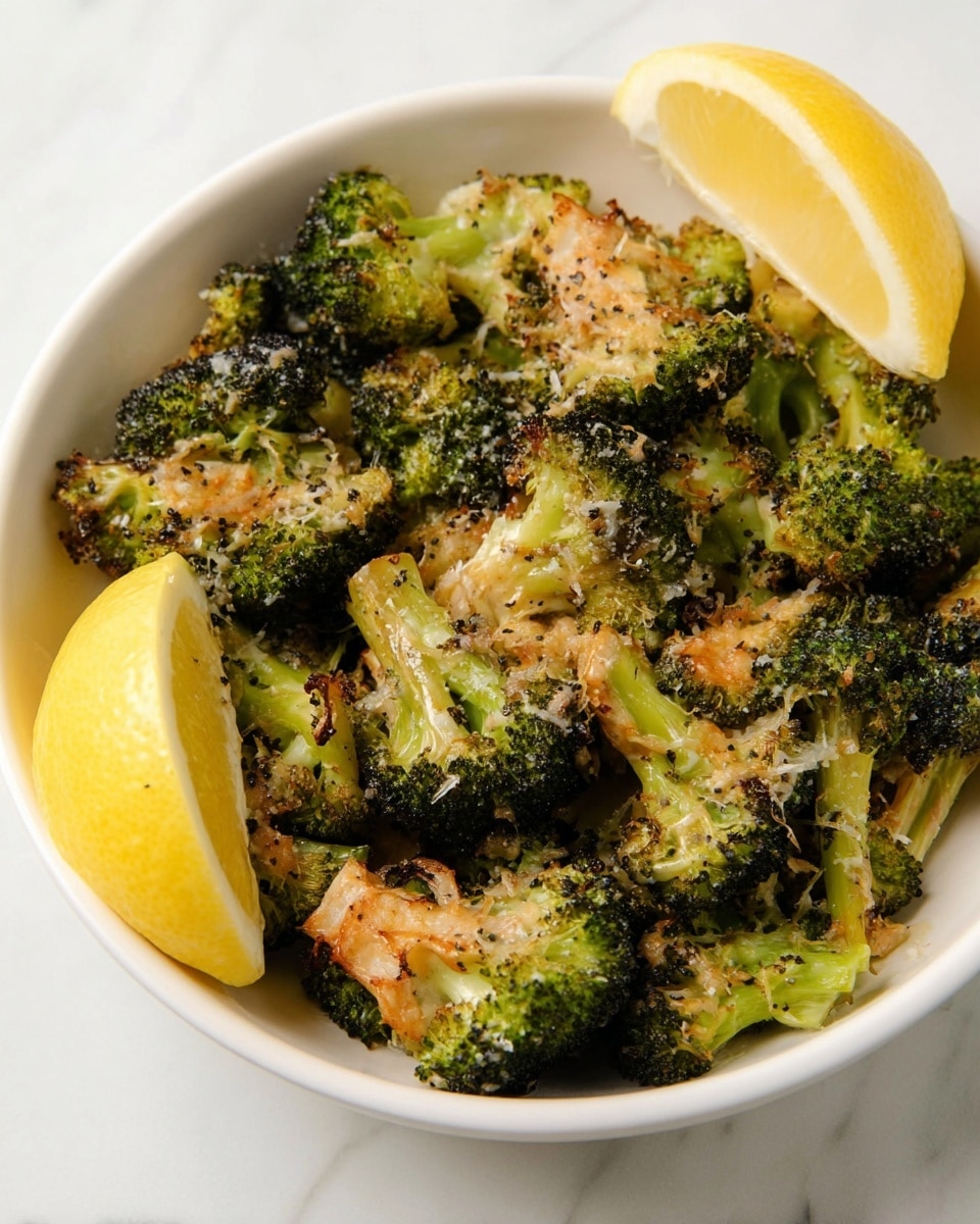 Smashed Broccoli Parmesan Recipe - Recipe Image