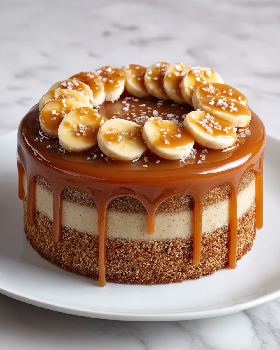 Salted Caramel Banana Cake Bliss Recipe - Recipe Image