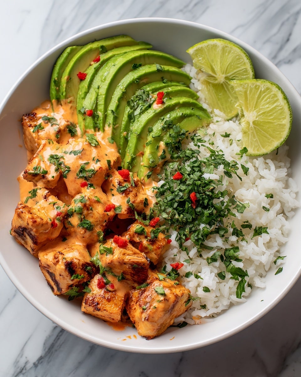 Coconut Chicken Rice Bowl Recipe - Recipe Image