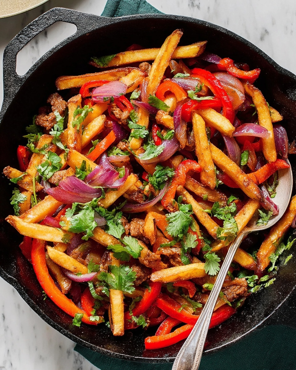Seitan Lomo Saltado Recipe - Recipe Image