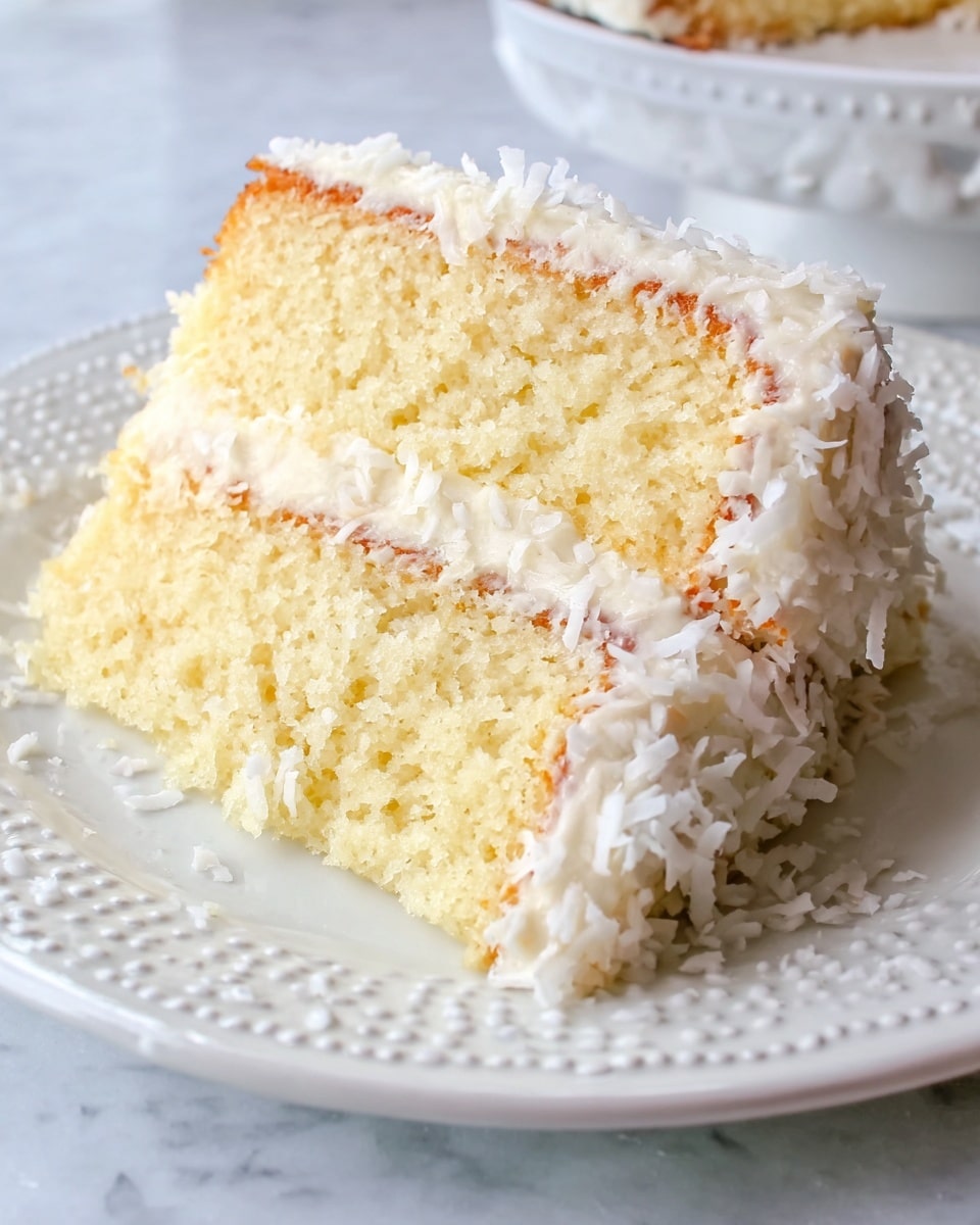 Homemade Coconut Pound Cake Recipe - Recipe Image