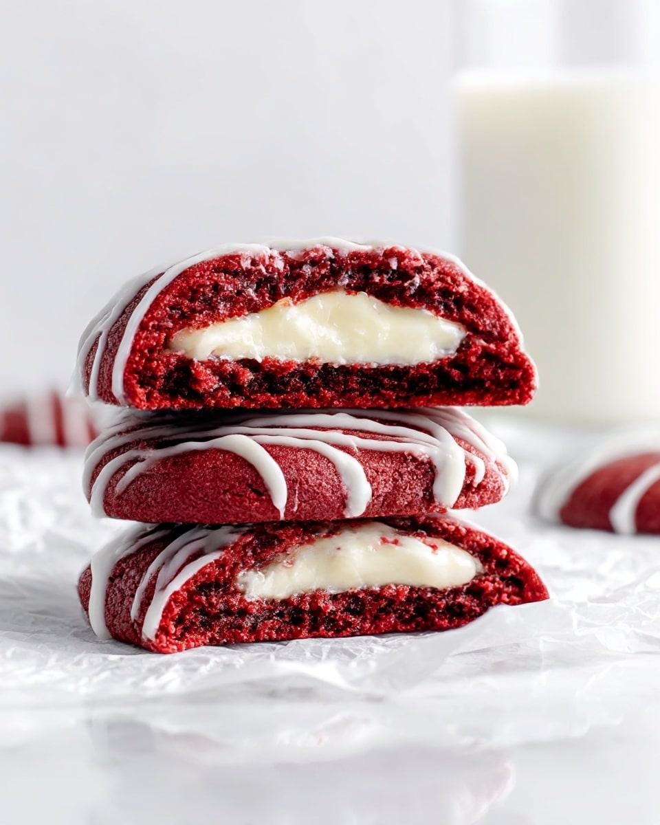 Red Velvet Cheesecake Cookies Recipe