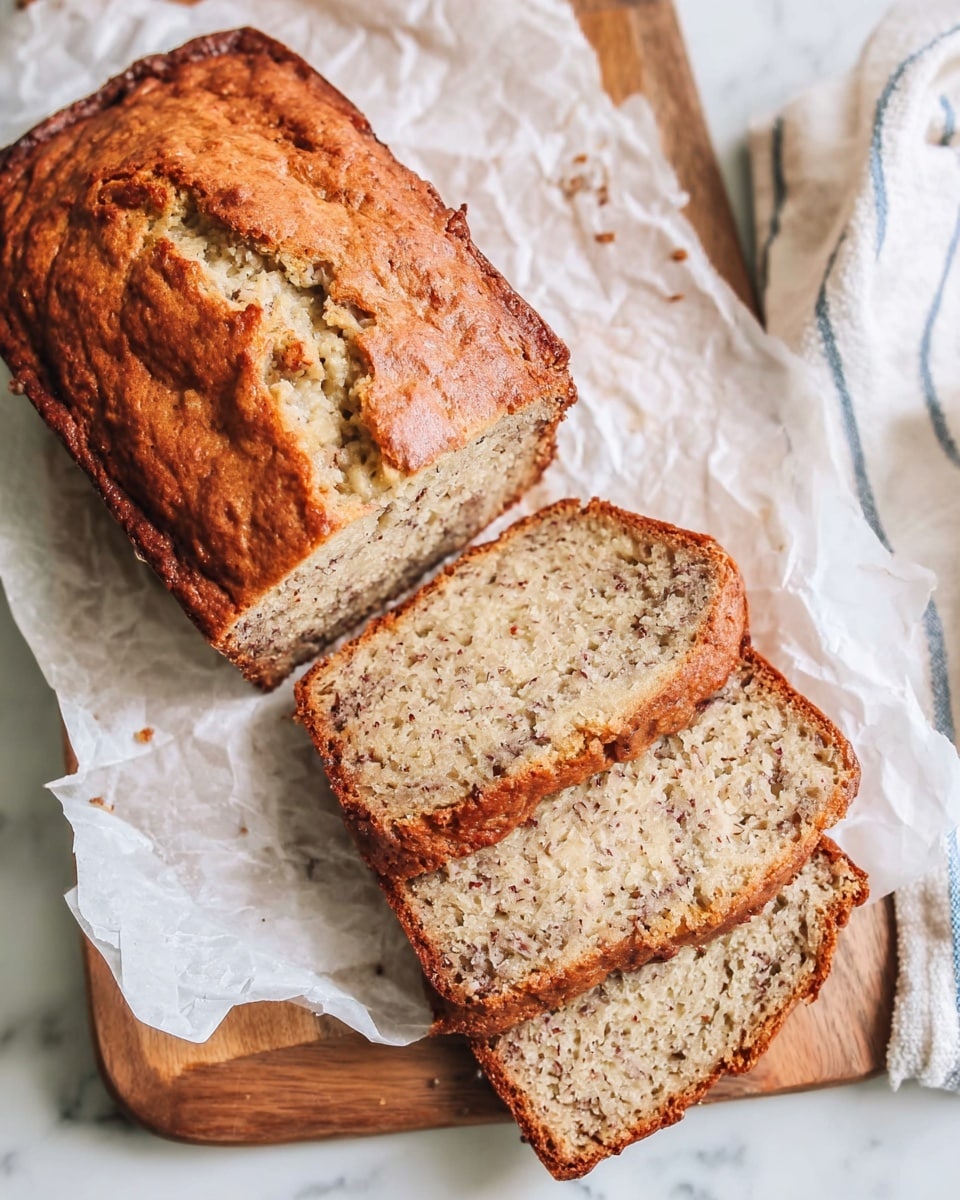 One Bowl Banana Bread Recipe - Recipe Image
