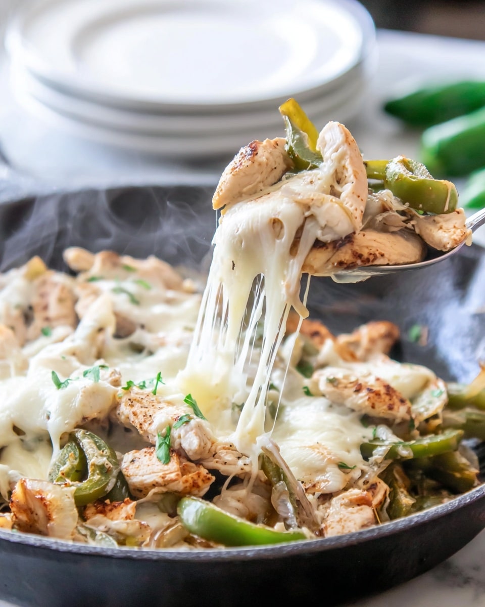 Chicken Cheesesteaks Recipe