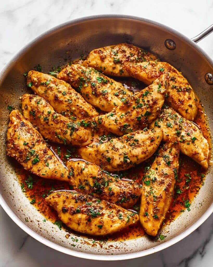 Crispy Honey Garlic Chicken Tenders Recipe