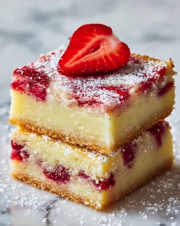 Strawberry Lemon Bars Recipe