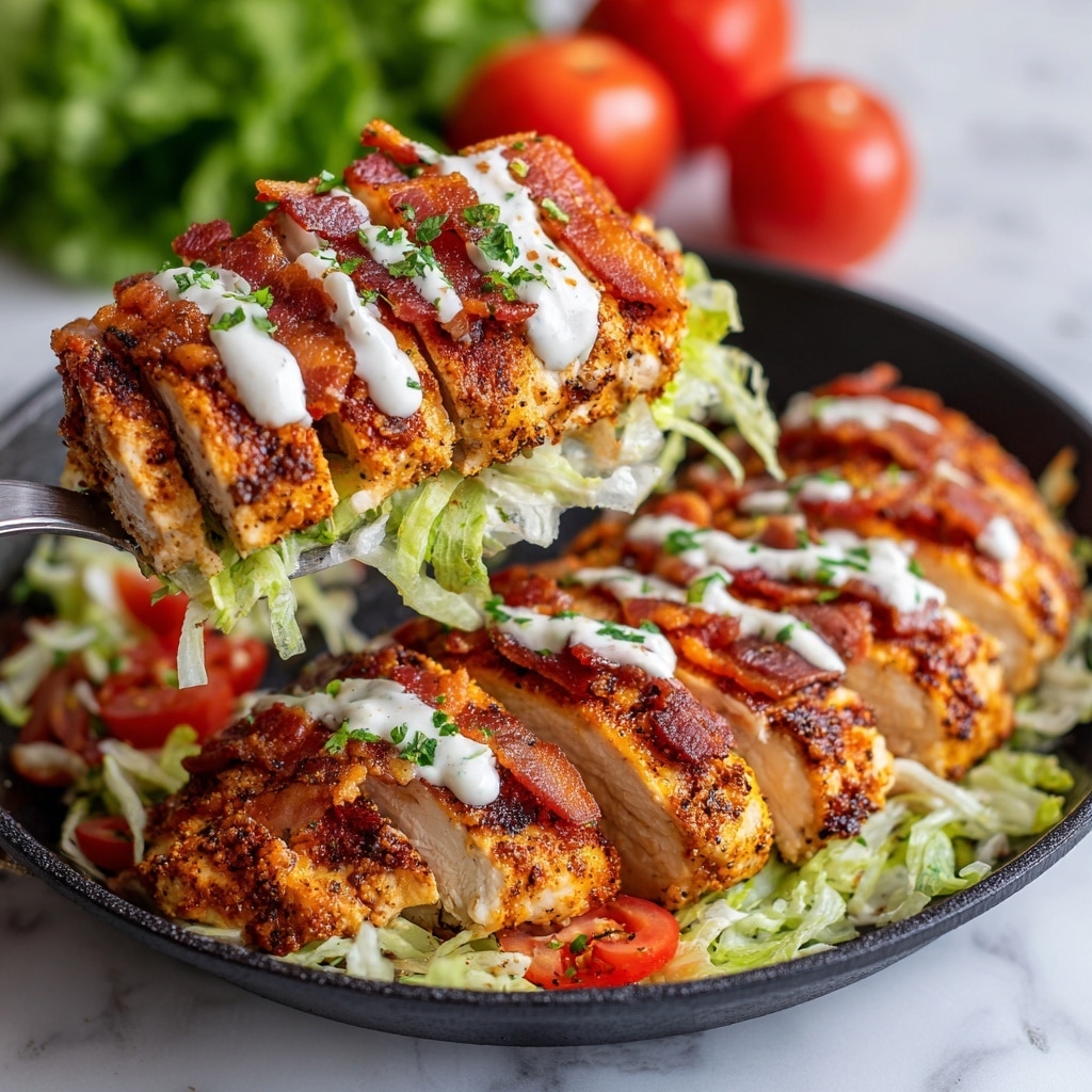 BLT Chicken Skillet Recipe - Recipe Image