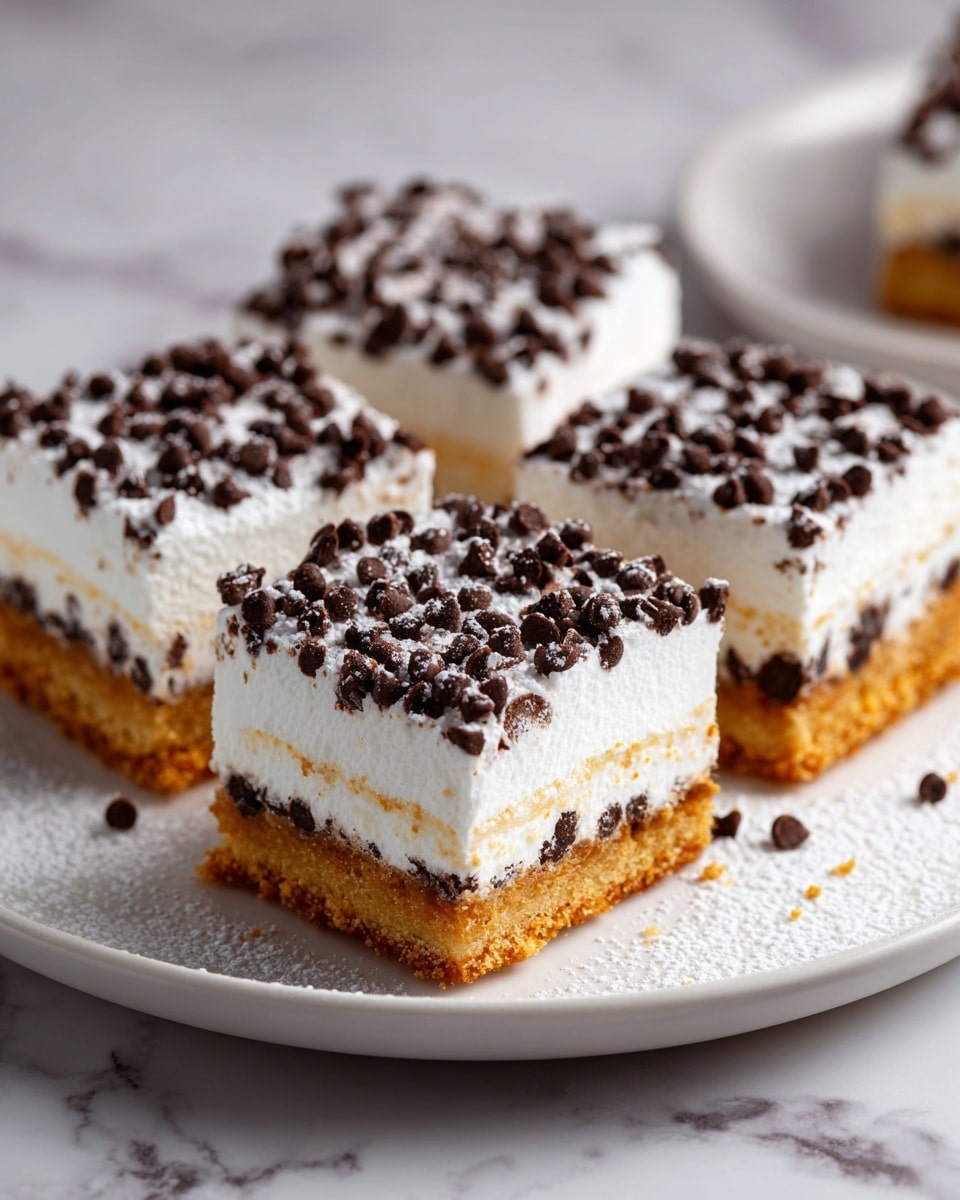 Cannoli Cheesecake Bars Recipe - Recipe Image
