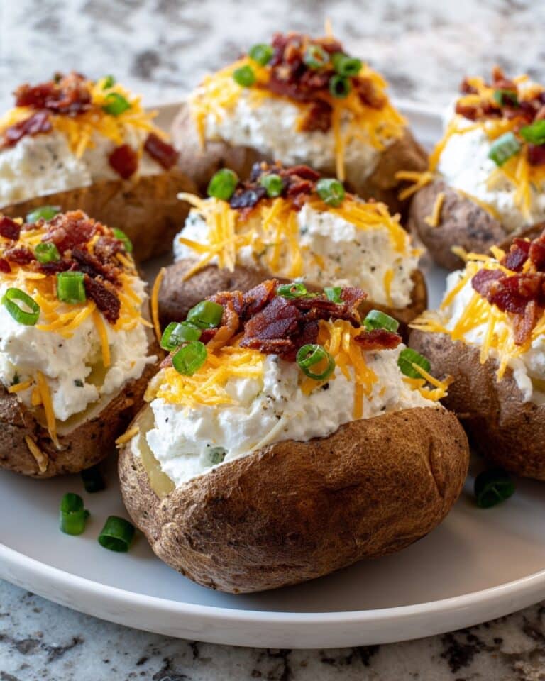 Loaded Baked Ranch Potatoes Recipe