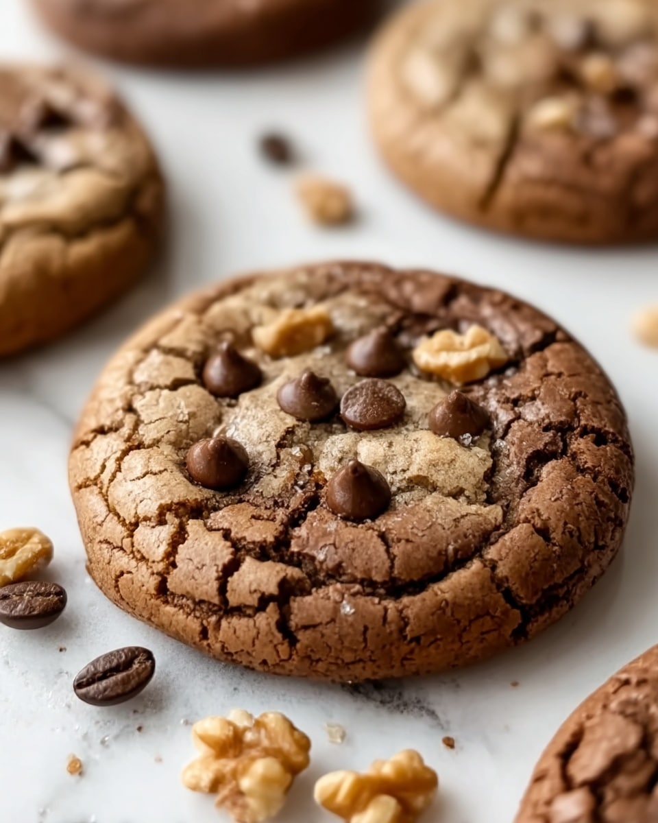 Brown Butter Coffee Toffee Cookies Recipe - Recipe Image