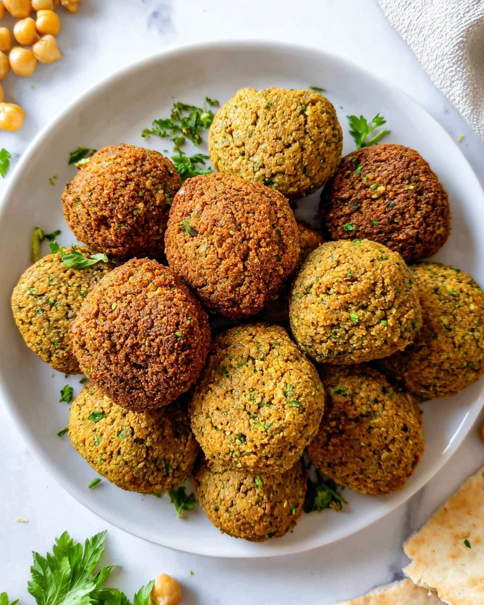 Crispy Homemade Falafel Recipe - Recipe Image