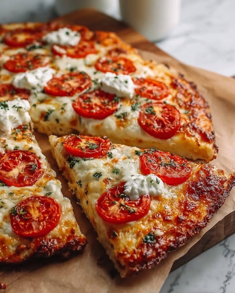 Crispy Two-Ingredient Cottage Cheese Pizza Crust Recipe