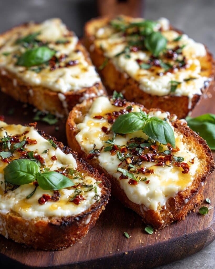 Hot Honey Garlic Bread Pizza Recipe