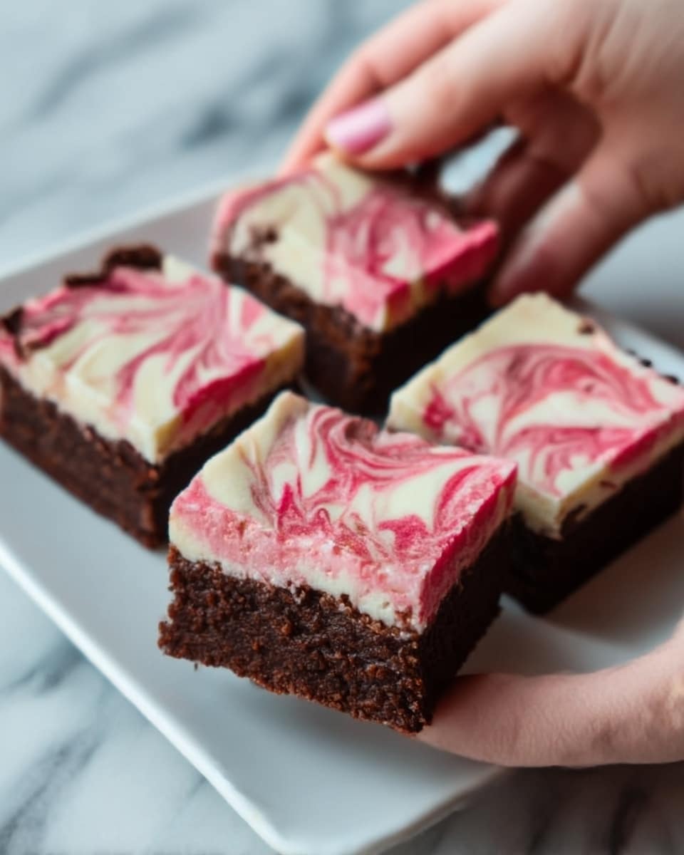Irresistible Valentine’s Day Cheesecake Brownies in 35 Minutes Recipe - Recipe Image