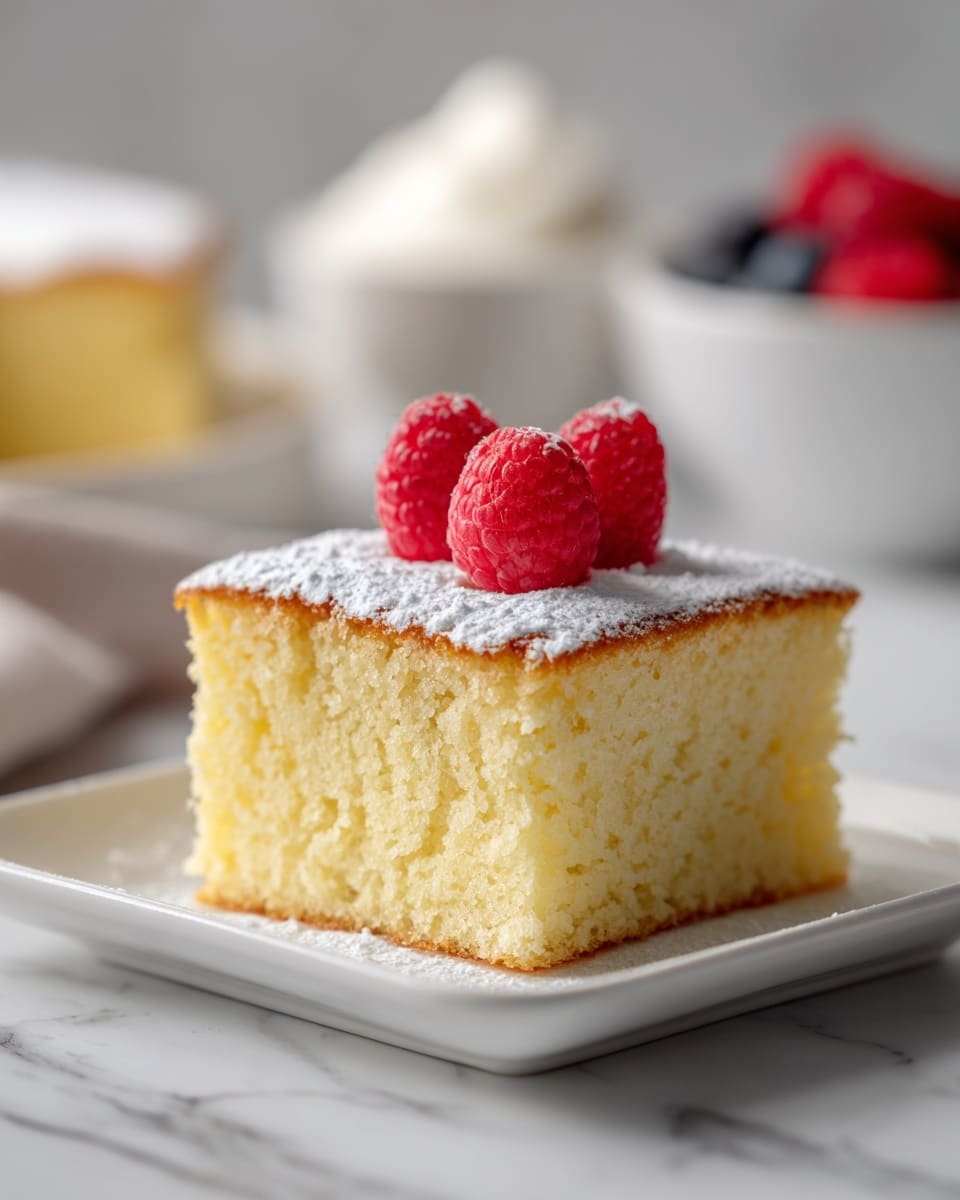 Hot Milk Cake Recipe - Recipe Image