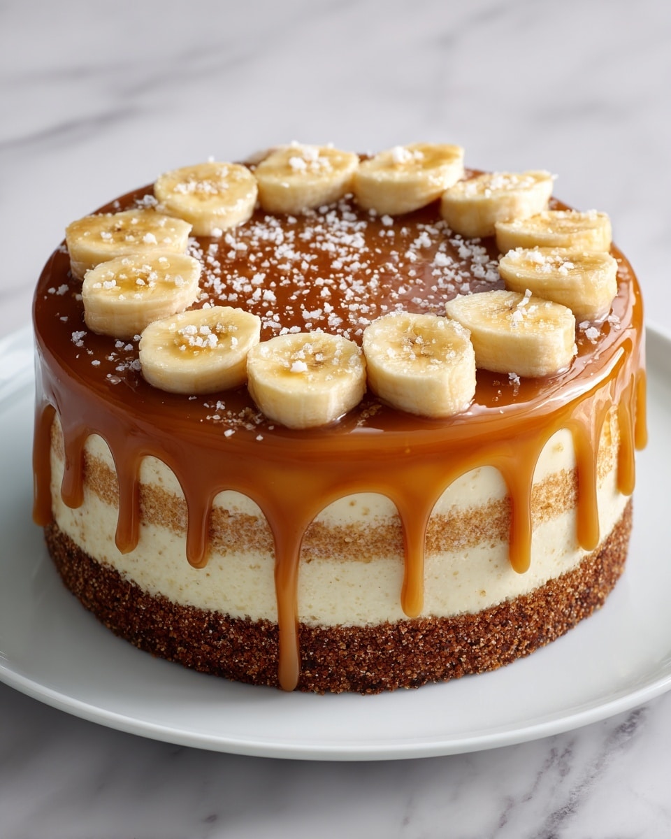 Salted Caramel Banana Cake Bliss Recipe