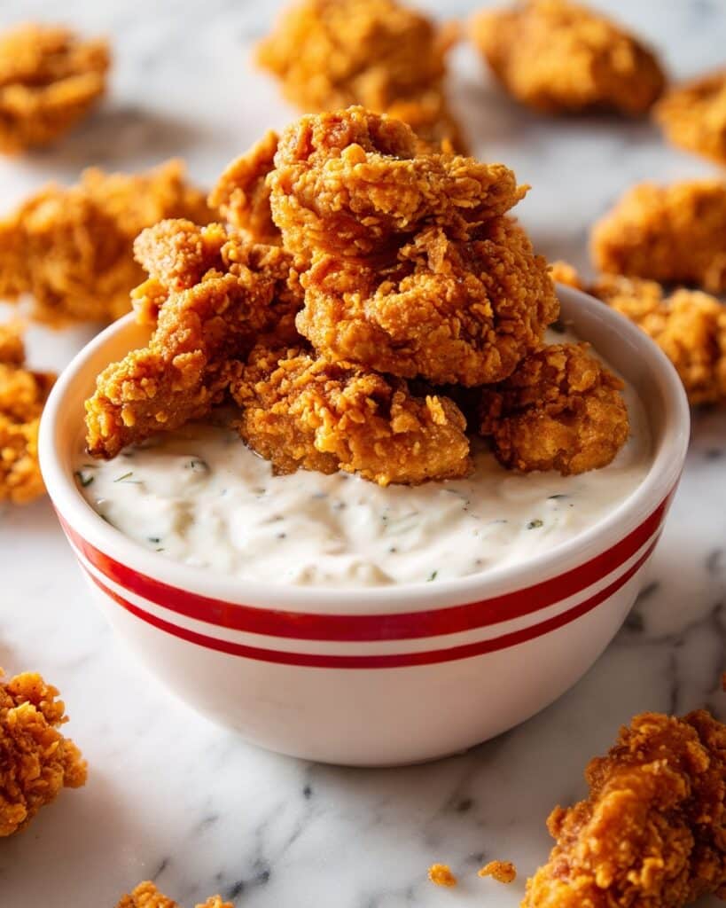 Crispy Vegan KFC Popcorn Chicken in Just 20 Minutes! Recipe