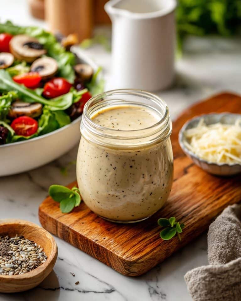 Homemade Creamy Italian Dressing Recipe